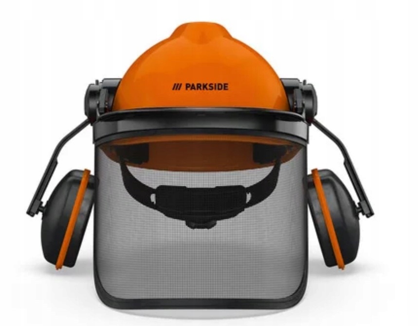 Parkside Kask Ochronny Dla Leśników Z Pokrętłem