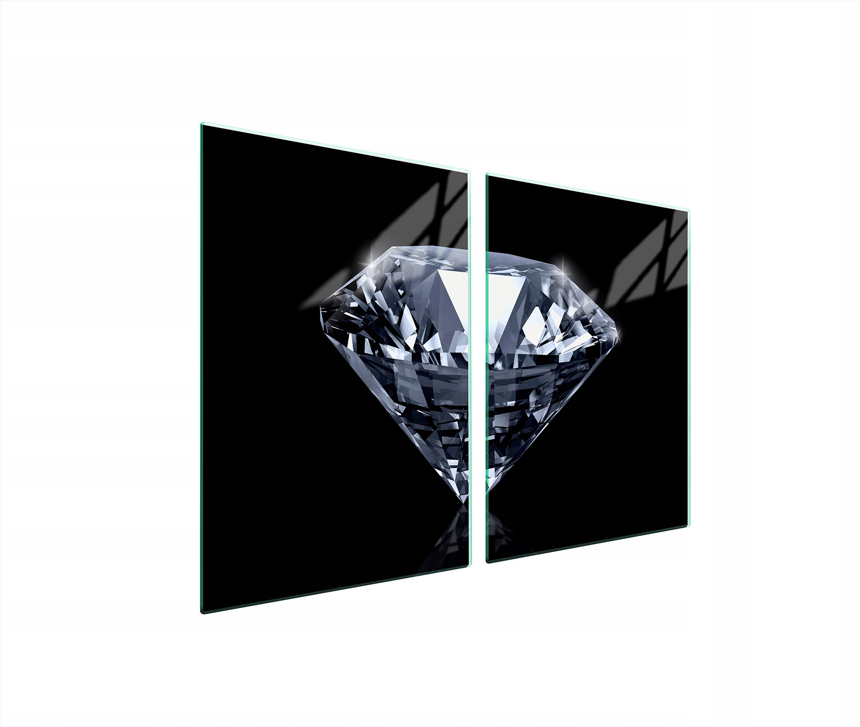 Ochranná Skleněná Deska Do Kuchyně 2x45x52 Diamant Tvrzené Sklo