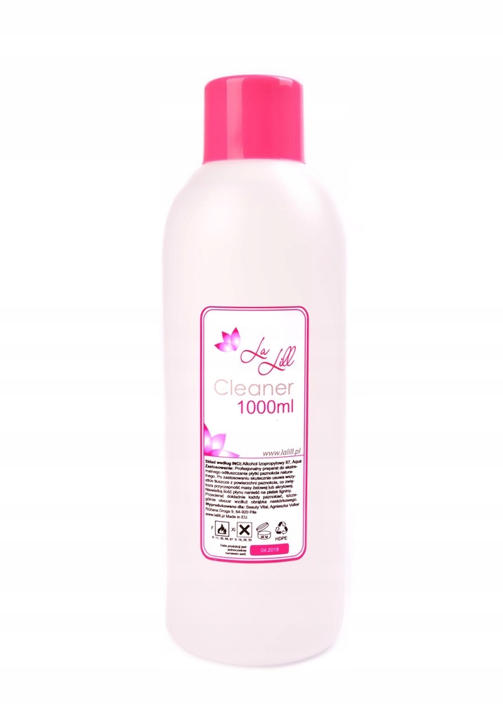 

Cleaner kosmetyczny Odtłuszczacz manicure 1000ml