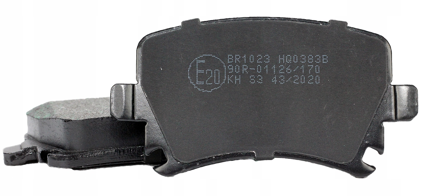 KLOCKI HAMULCOWE TYŁ VW PASSAT B6 B7 GOLF V 5 VI 6 Strona zabudowy tył