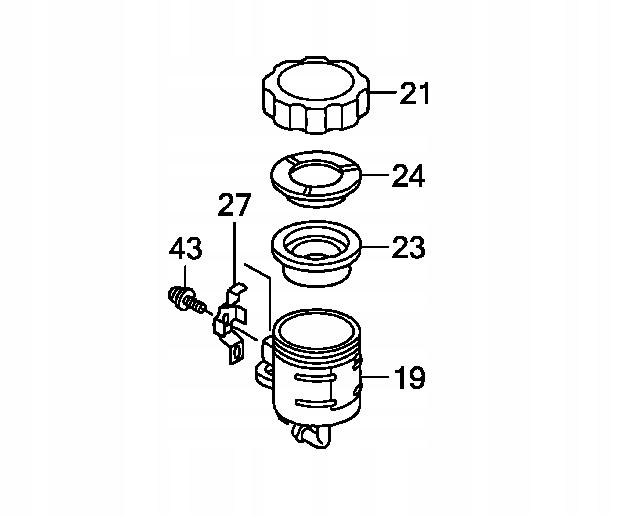 

Zbiorniczek Płynu Hamulcowego Honda Cbr 600 Rr 07-