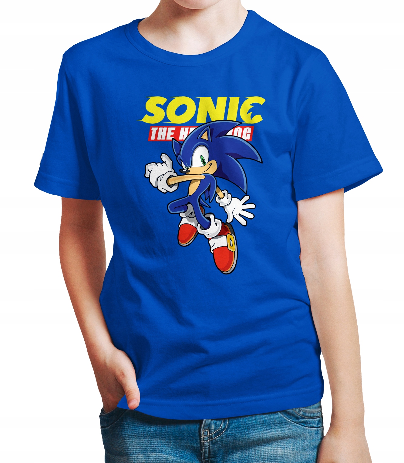 

Koszulka dziecięca Szybki Sonic The Hedgehog 128