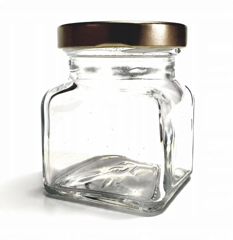 

Słoiczki na przyprawy 120ml 12szt zakrętki złote