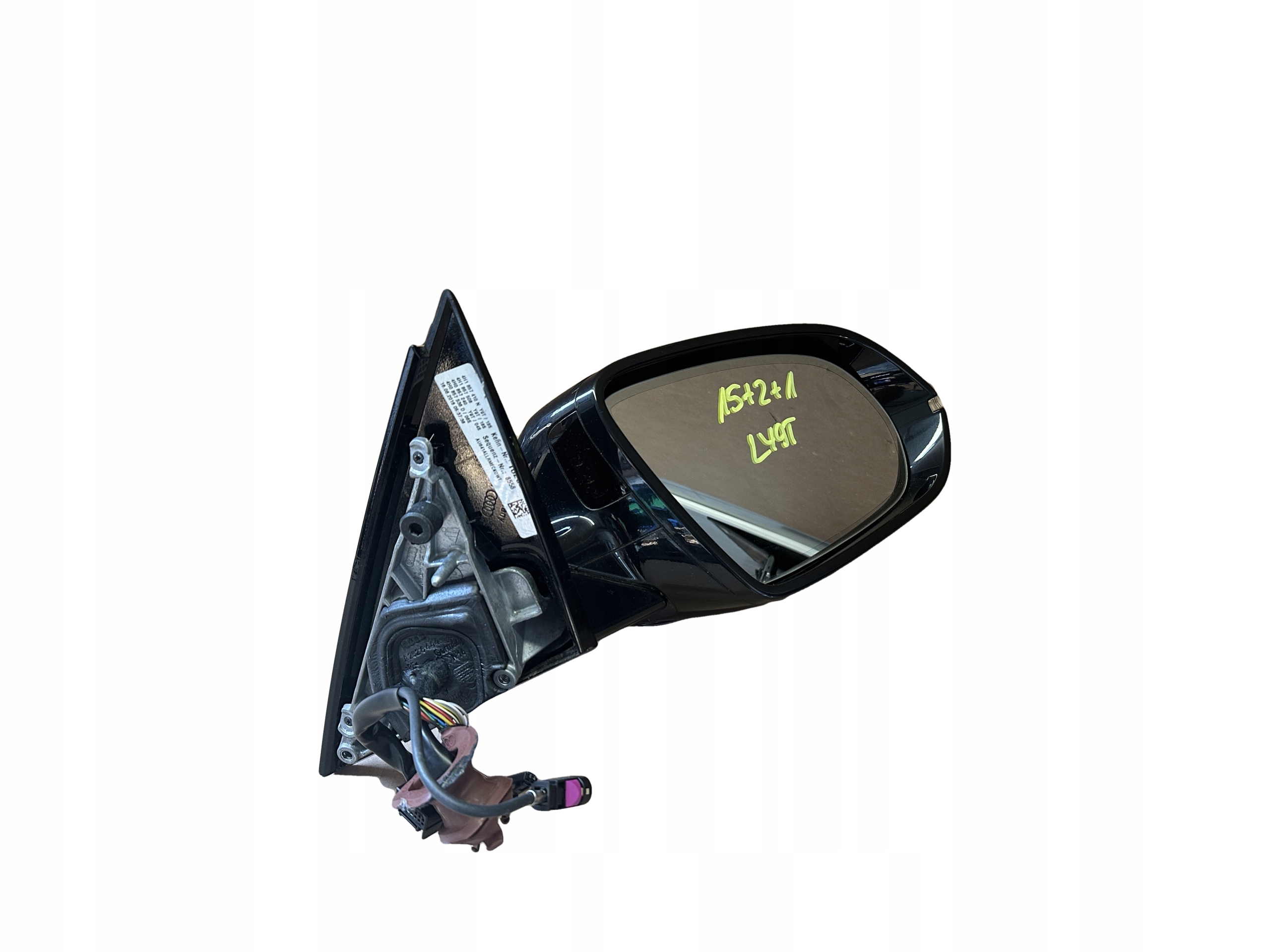 AUDI A8 4H D4 mirror right KAMERA 14+2+1 LY9T