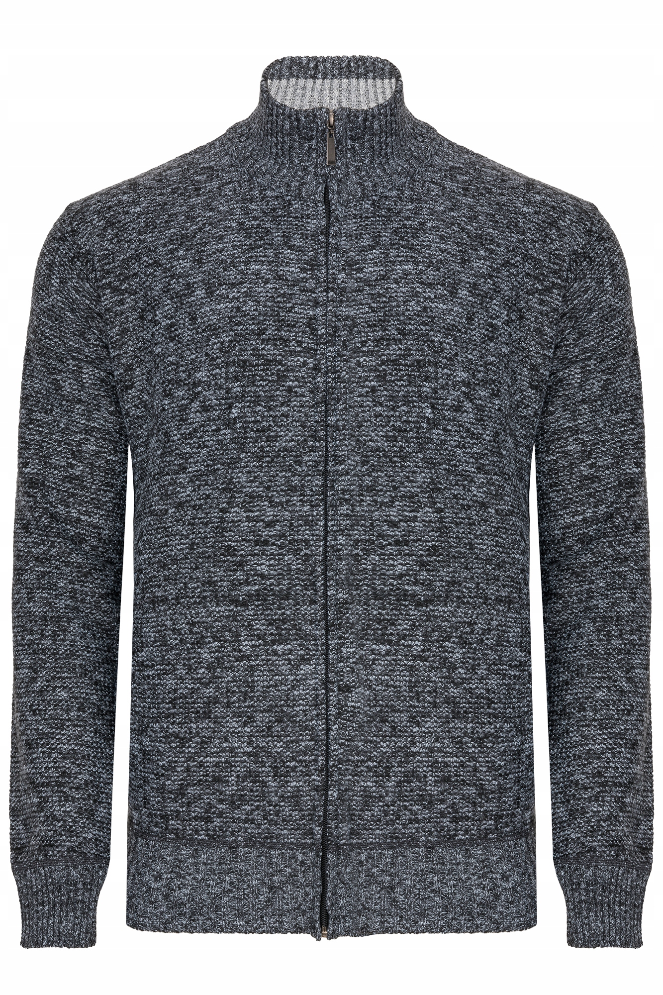 

Sweter Męski Zimowy Rozpinana Z Polarem Stójka: XL
