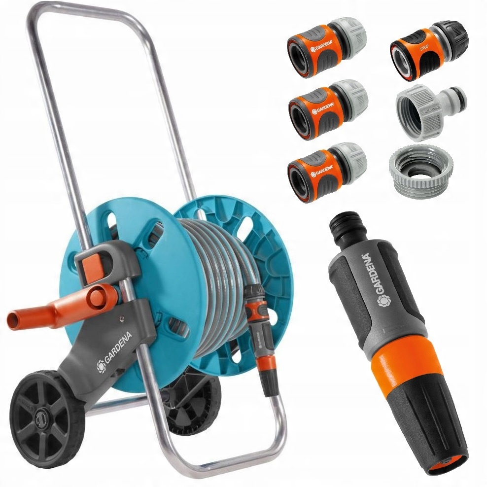 

Wózek bęben z wężem ogrodowym 25m Gardena 18502-28