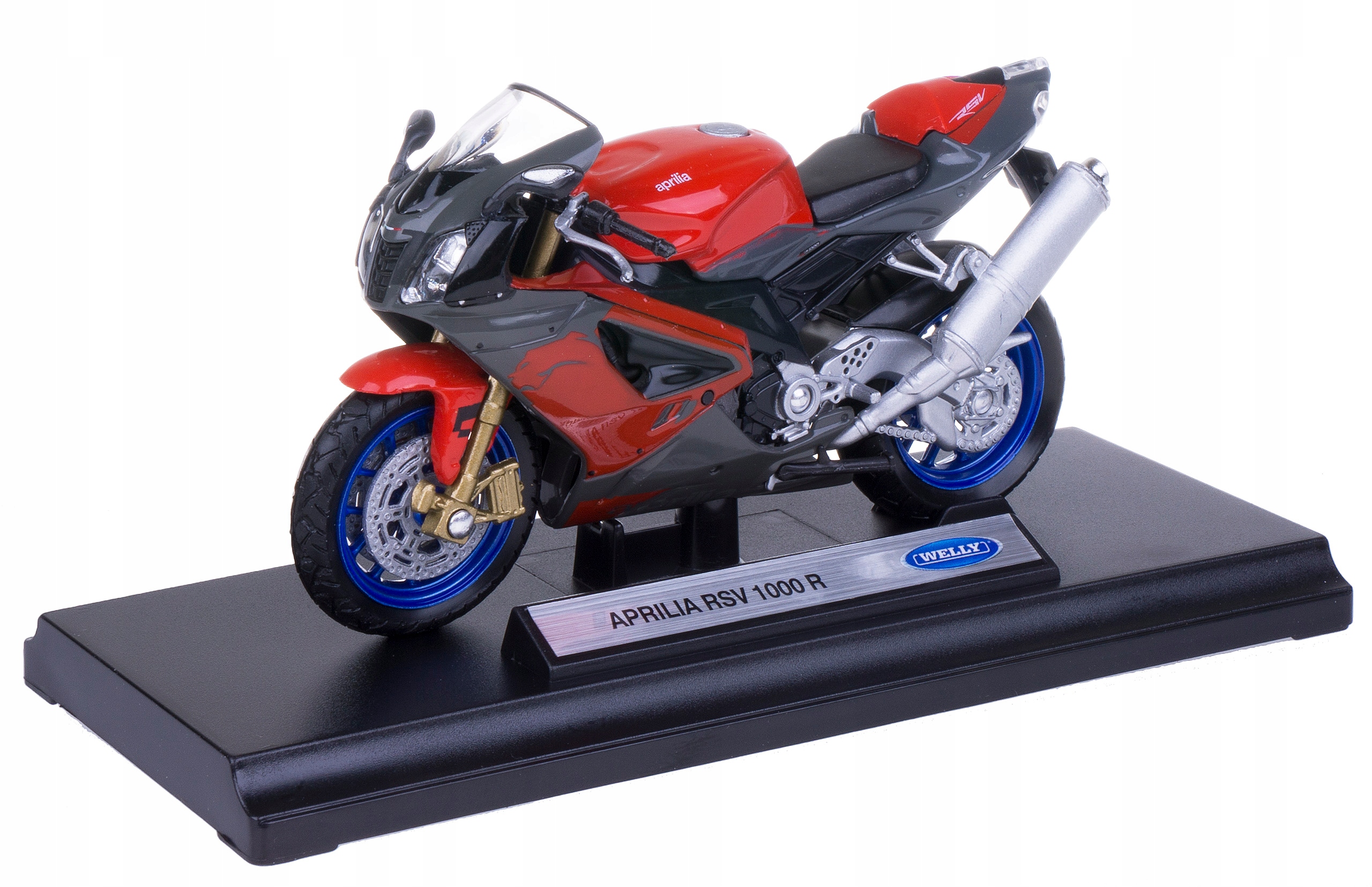 

Aprilia Rsv 1000 R Model Metal Welly Motor 1:18