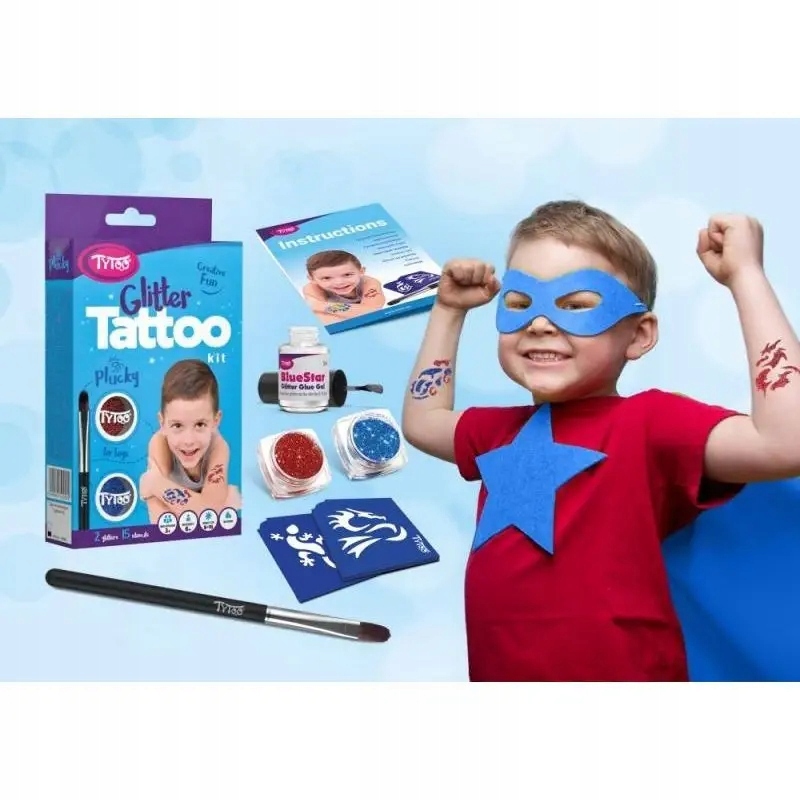 Tatuaże Zmywalne Dla Chłopca 3 Latka Naklejki Tatuaże odważny Dobra Jakość