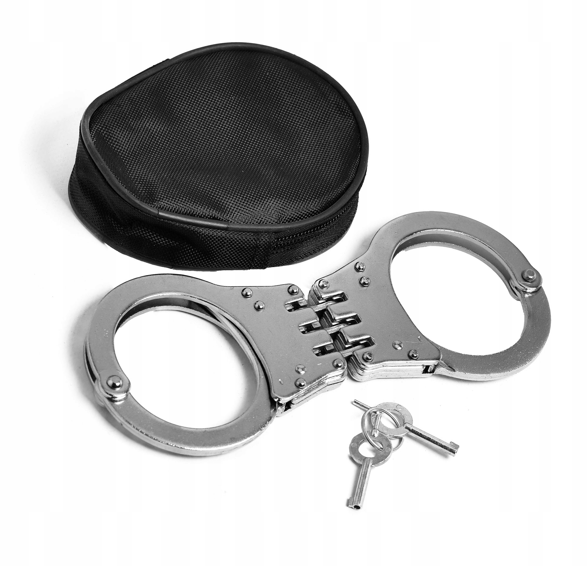 Závěsné Pouta Nerezová Ocel Pevné Policejní Štábní Pouzdro