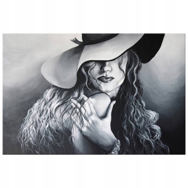 

Obraz Na Płótnie 120x80 Szara dama