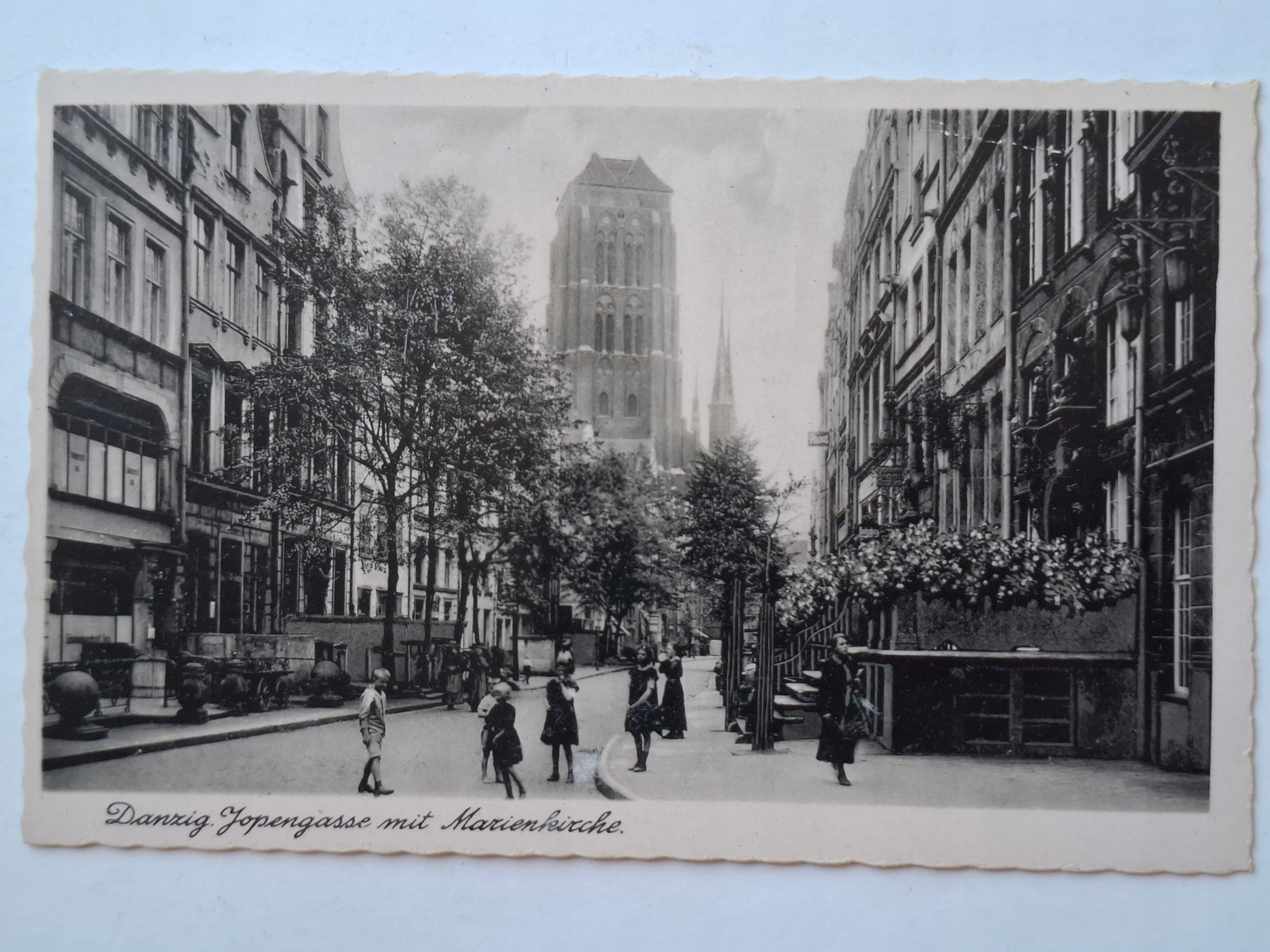 Pocztówka Danzig Gdańsk 1943