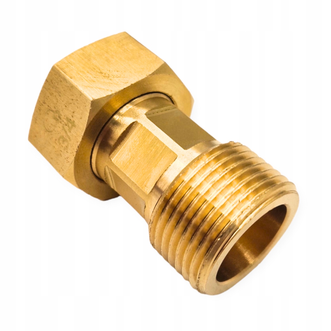 Polsrubunek 1 cal 1x1 mosiężny prosty Kod producenta ART.47-25X25