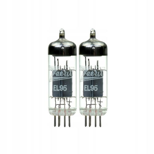 Elektronová lampa EL95 6DL5 Zaerix Nos pentoda výkonová 2 ks vybraný pár