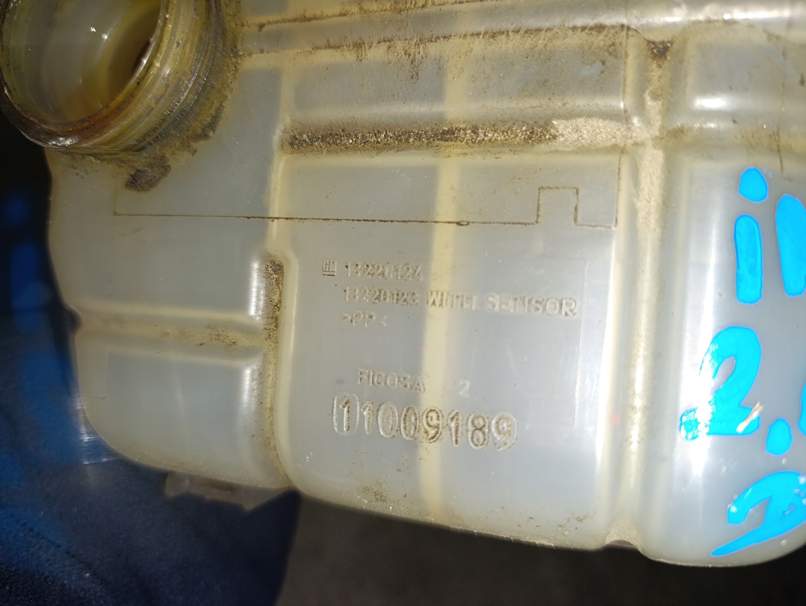 Ausdehnungsbehälter OPEL INSIGNIA A Z Sensor 13220124