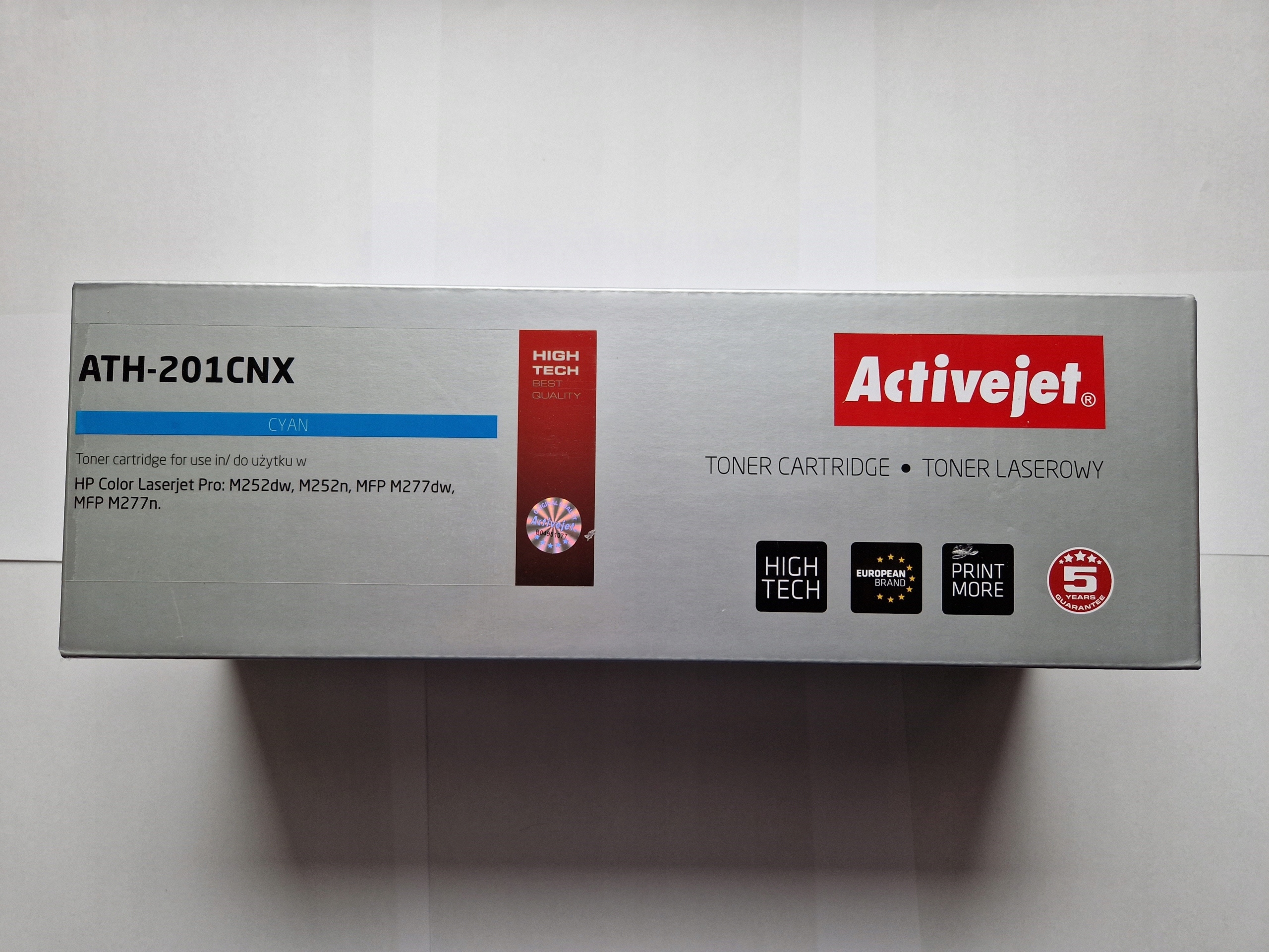 Toner Activejet Hp ATH-201CNX CF401X 201 Cyan XL