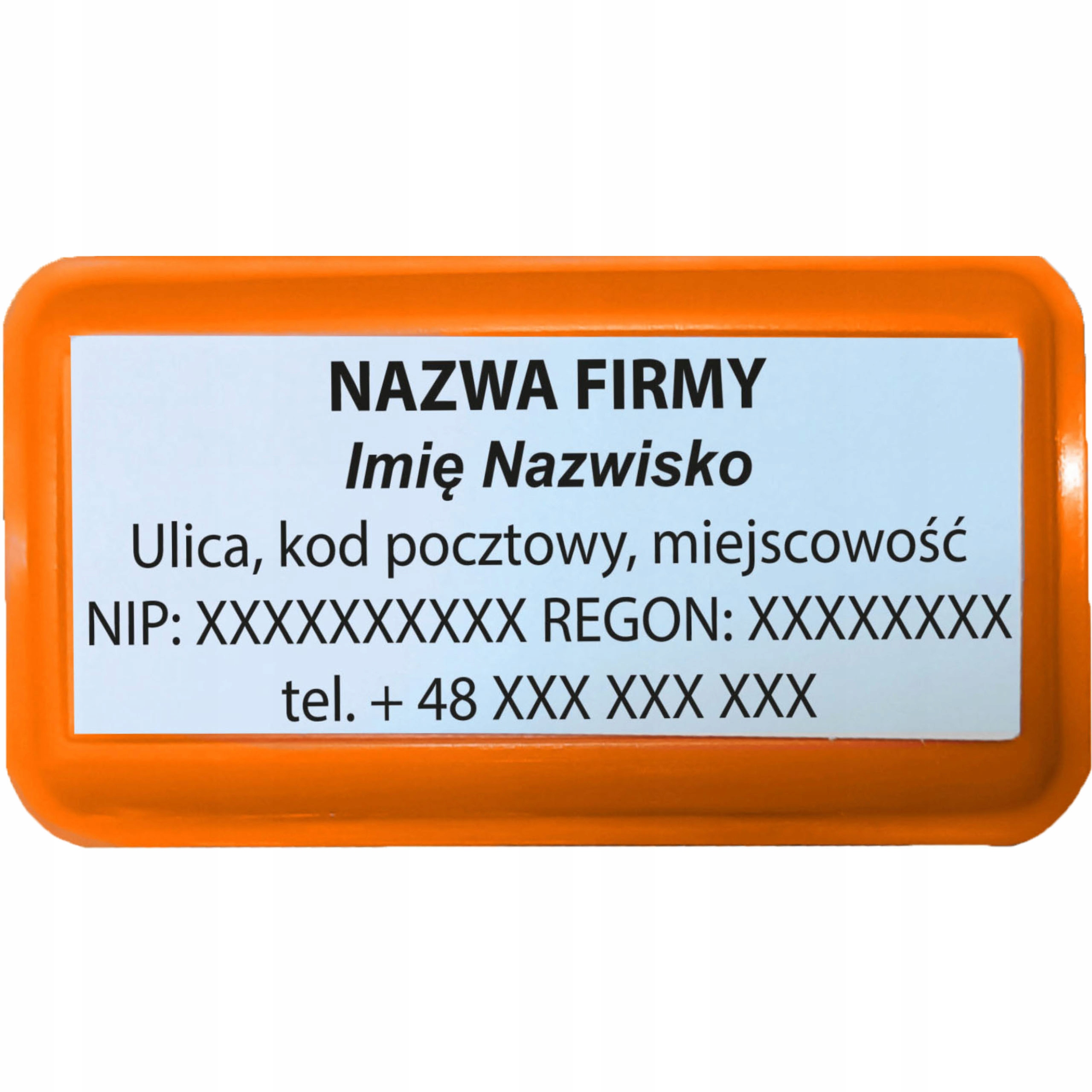 PIECZĄTKA WAGRAF B3s DO 6 LINII FIRMOWA IMIENNA BIUROWA PROJEKT + GUMKA Kod producenta B3P