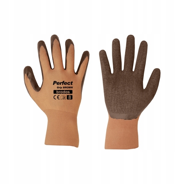 

Rękawice ochronne Perfect Grip Brown M