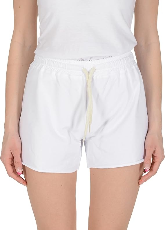 19V69 Italia Bílé Krátké Kraťasy Se Zavazováním 3XL 6FA