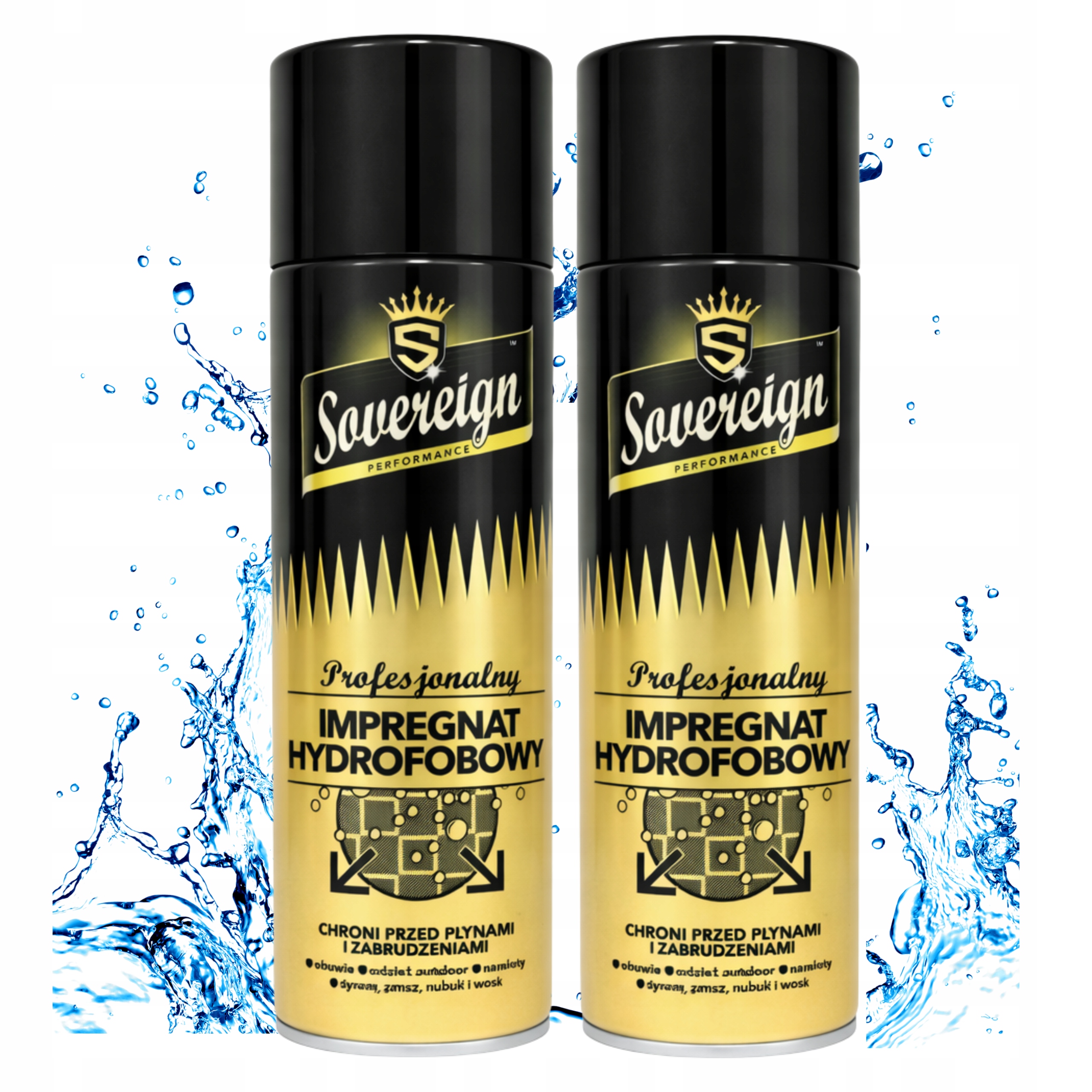 Impregnat do namiotów kurtek butów obuwia Hydrofobowy w sprayu Duży 500 ml