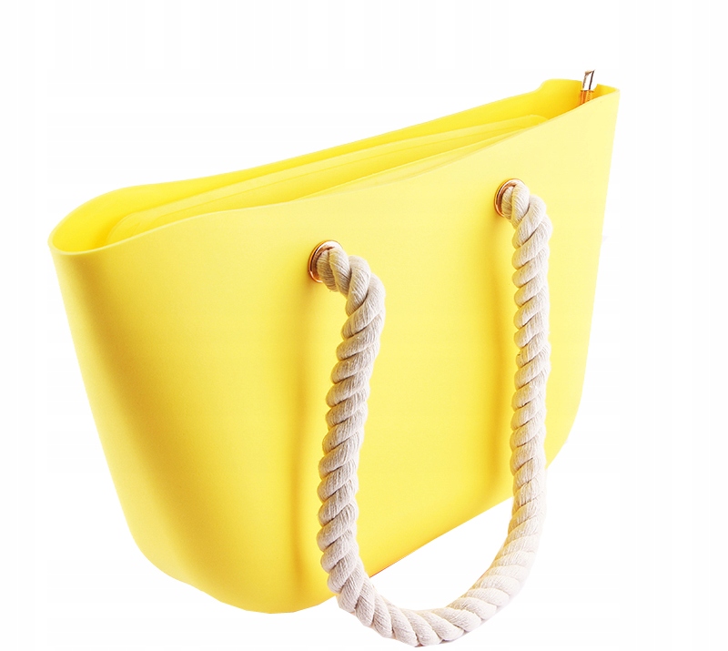 

O Torba Gumowa Torebka Hobo Jelly Shopper Bag Tglb