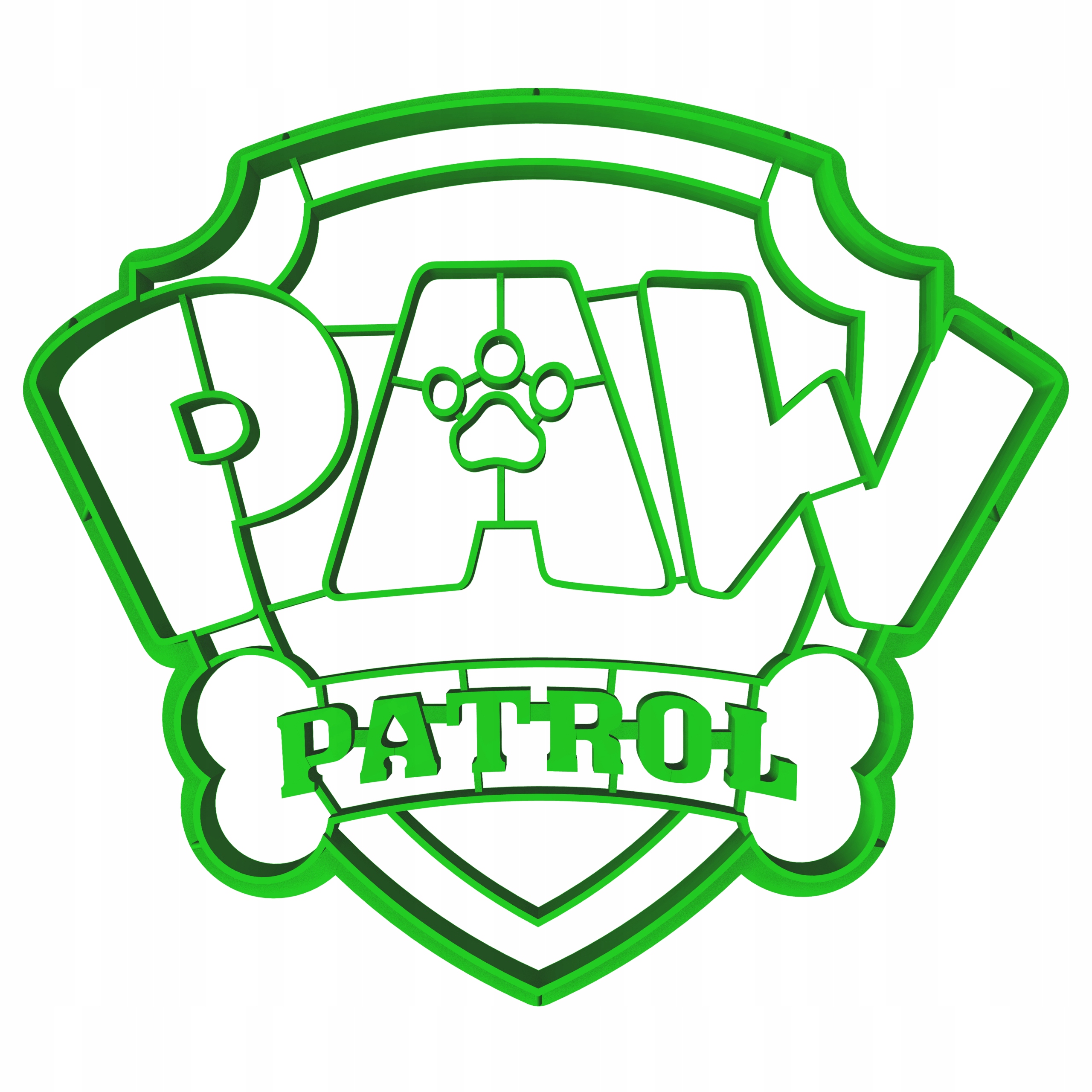 

Foremka Wykrawacz Psi Patrol Logo Paw Patrol 11cm
