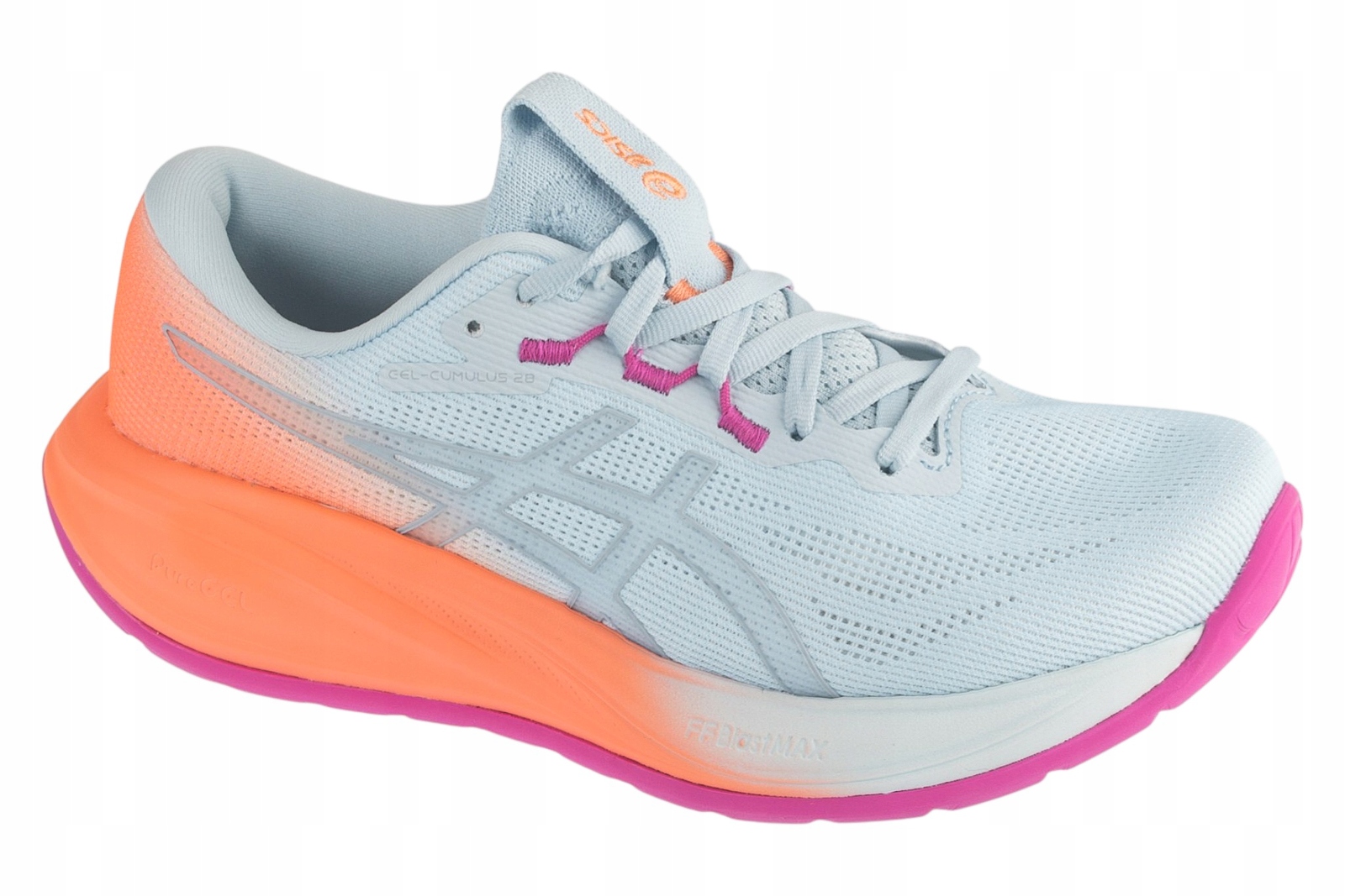 Buty Do Biegania damskie Asics Gel-Cumulus 28 niskie przed kostkę Szare
