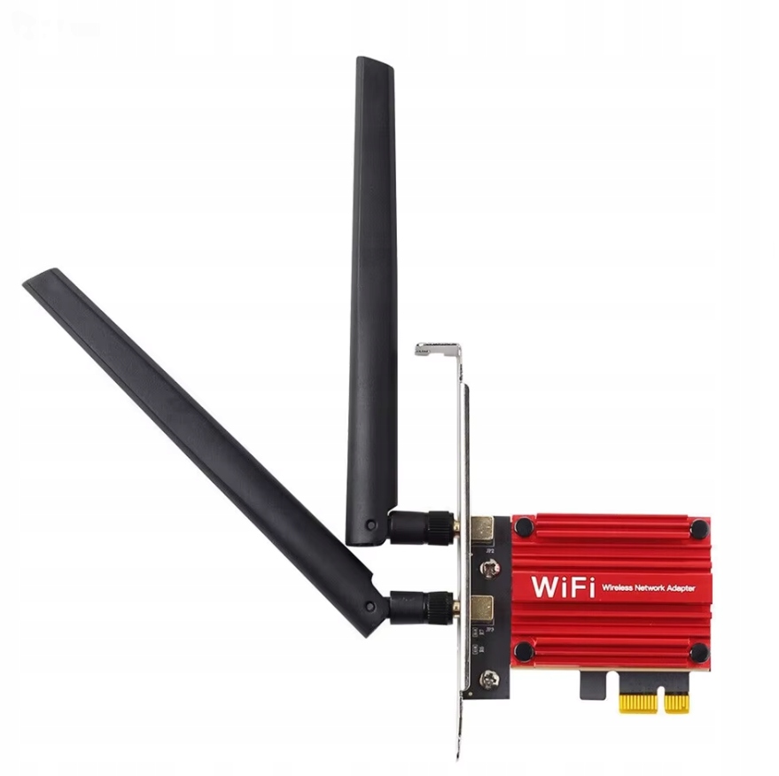 Síťová karta Wi-Fi 6 adaptér interní Bluetooth 5.2 2400 Mb/s Pci-e