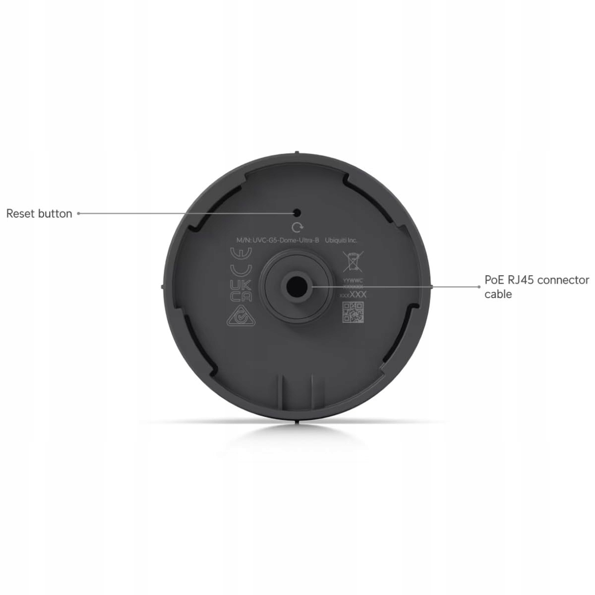 UBIQUITI Kamera Kopułkowa UVC G5 Dome Ultra B Monitoring Wewnętrzny — miniatura 8