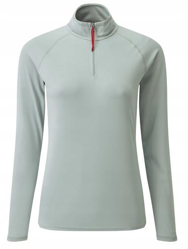 KOSZULKA UV TEC DŁUGI RĘKAW DAMSKA SZARA 10 dla załogi żeglarskiej