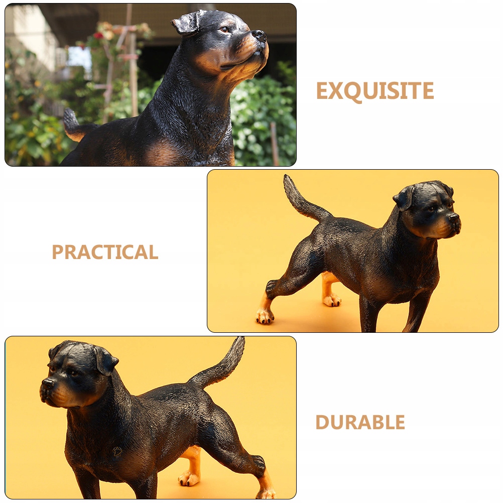 STOŁOWA OZDOBA RZECZYWISTA FIGURKA PSA Bohater brak