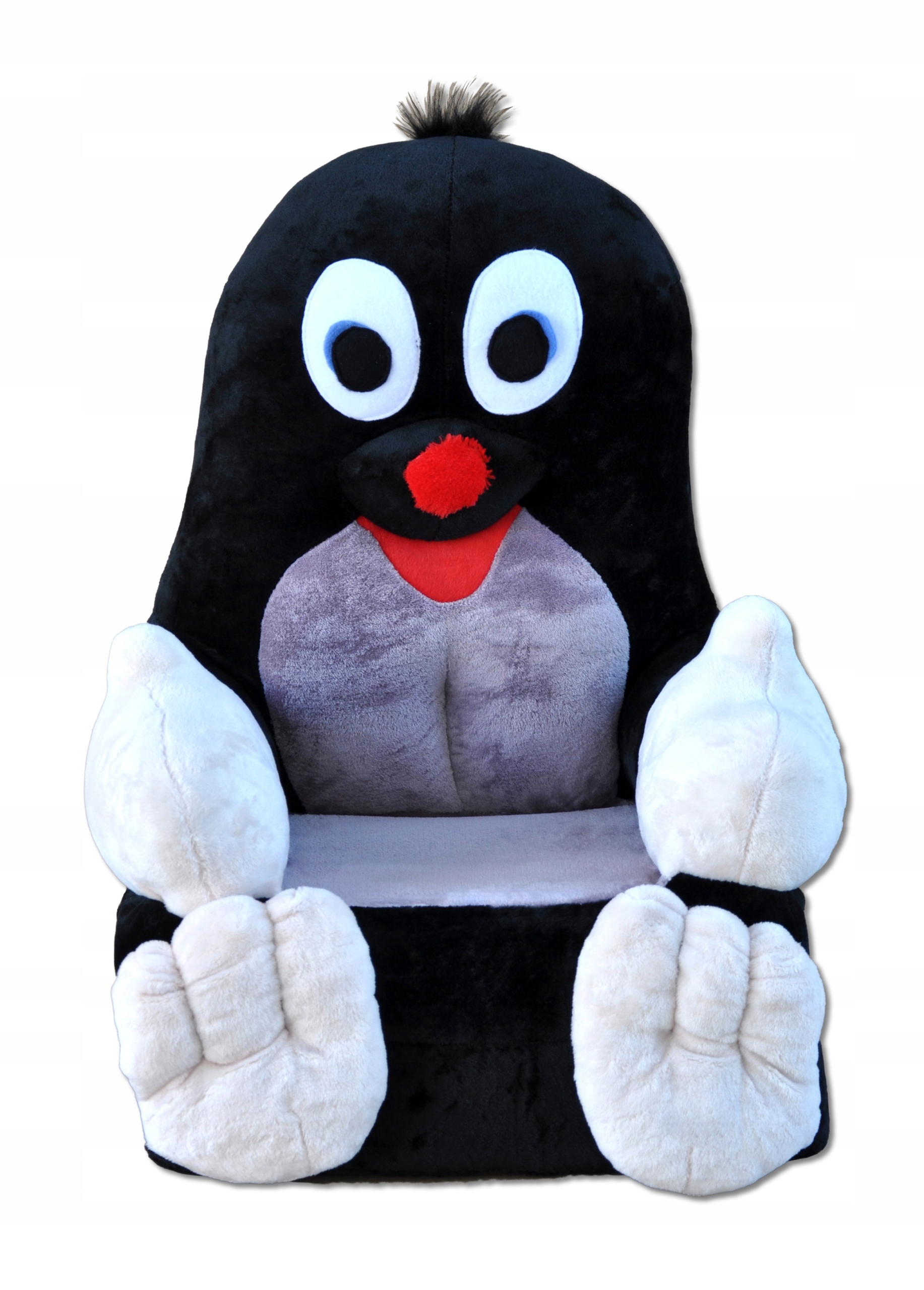 FOTEL DLA DZIECI ROZKŁADANY FOTELIK PLUSZOWY PUFA Marka Smyk