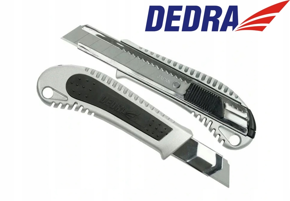 NÓŻ METALOWY DO TAPET TAPECIAK 18 mm DEDRA ORYGINAŁ