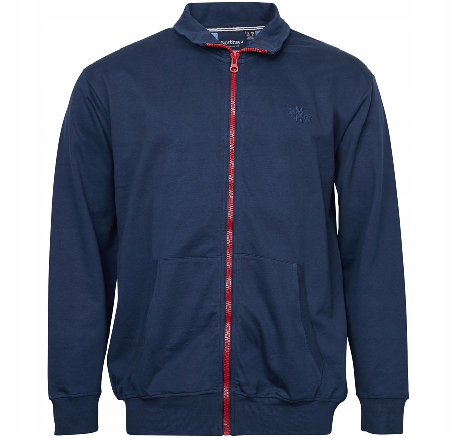 North 56 4 Velká Mikina Námořnická Modrá vel 2XL, obvod 140 Cm