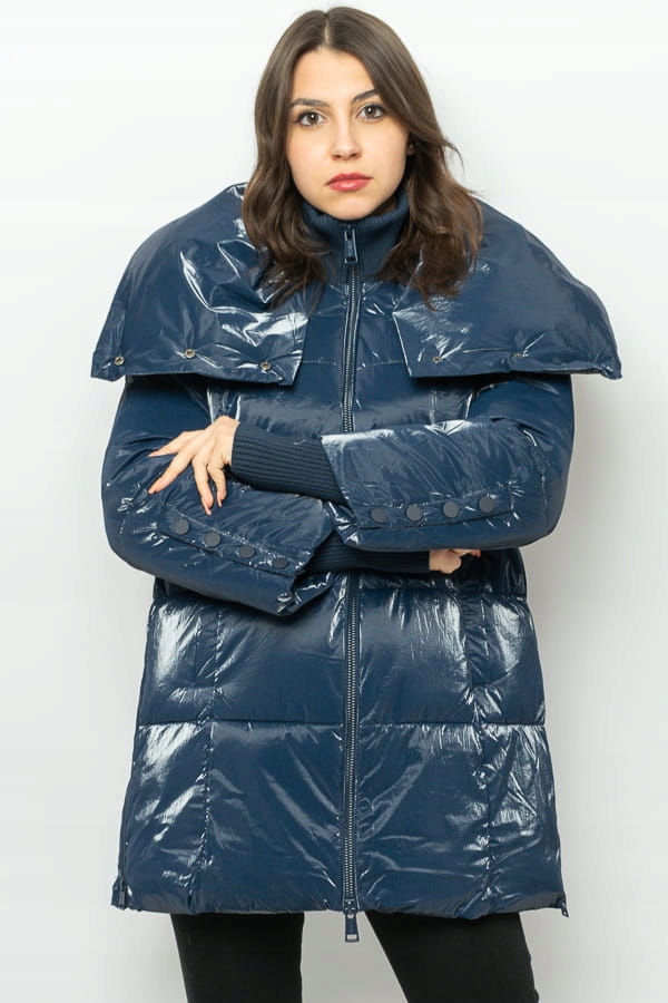 Dámská Bunda Guess W2BL48 WF050 Tmavě Modrá Xs