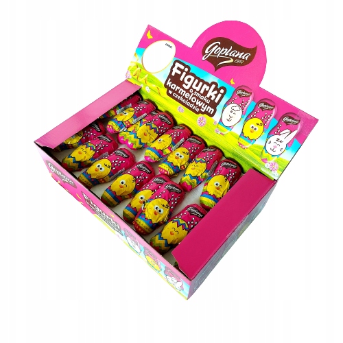 Čokoládové Figurky Kuřecí Karamelové Goplana 80KS