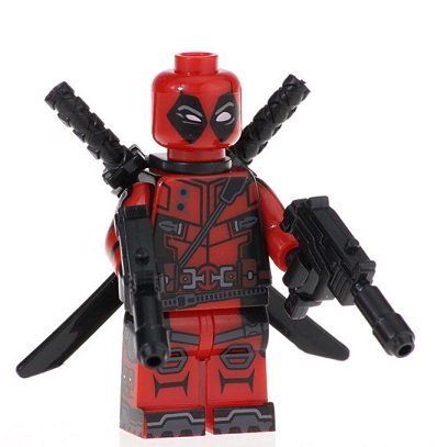 

Klocki figurka Bohater Deadpool katany