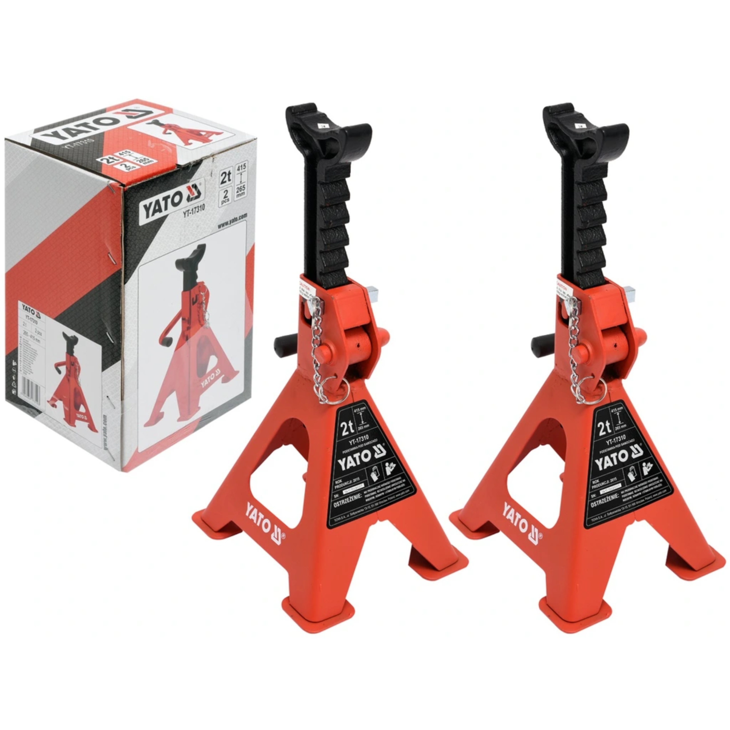 

Yato Podstawki, Kobyłki Samochowe 2T 2SZT YT-17310