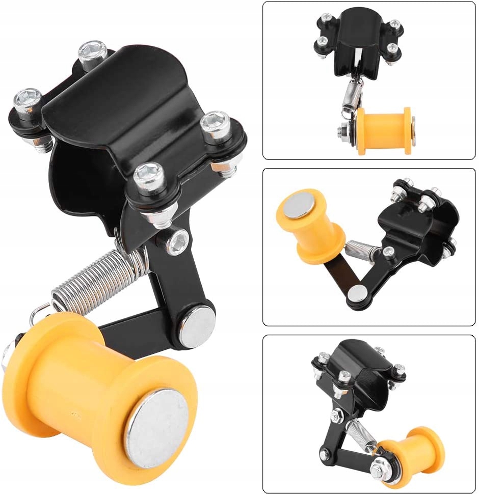 Napinacz łańcucha do motocykla uniwersalny rolka EAN (GTIN) 0807709366464