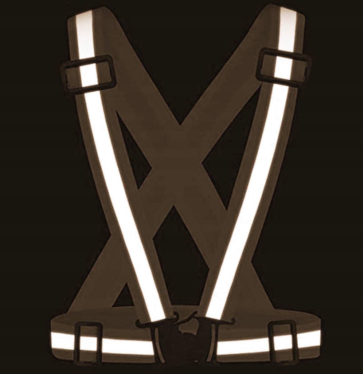 KAMIZELKA ODBLASKOWA SZELKI ODBLASKOWE KAMIZELKA NA MOTOR ROWER AG590C Marka Aptel