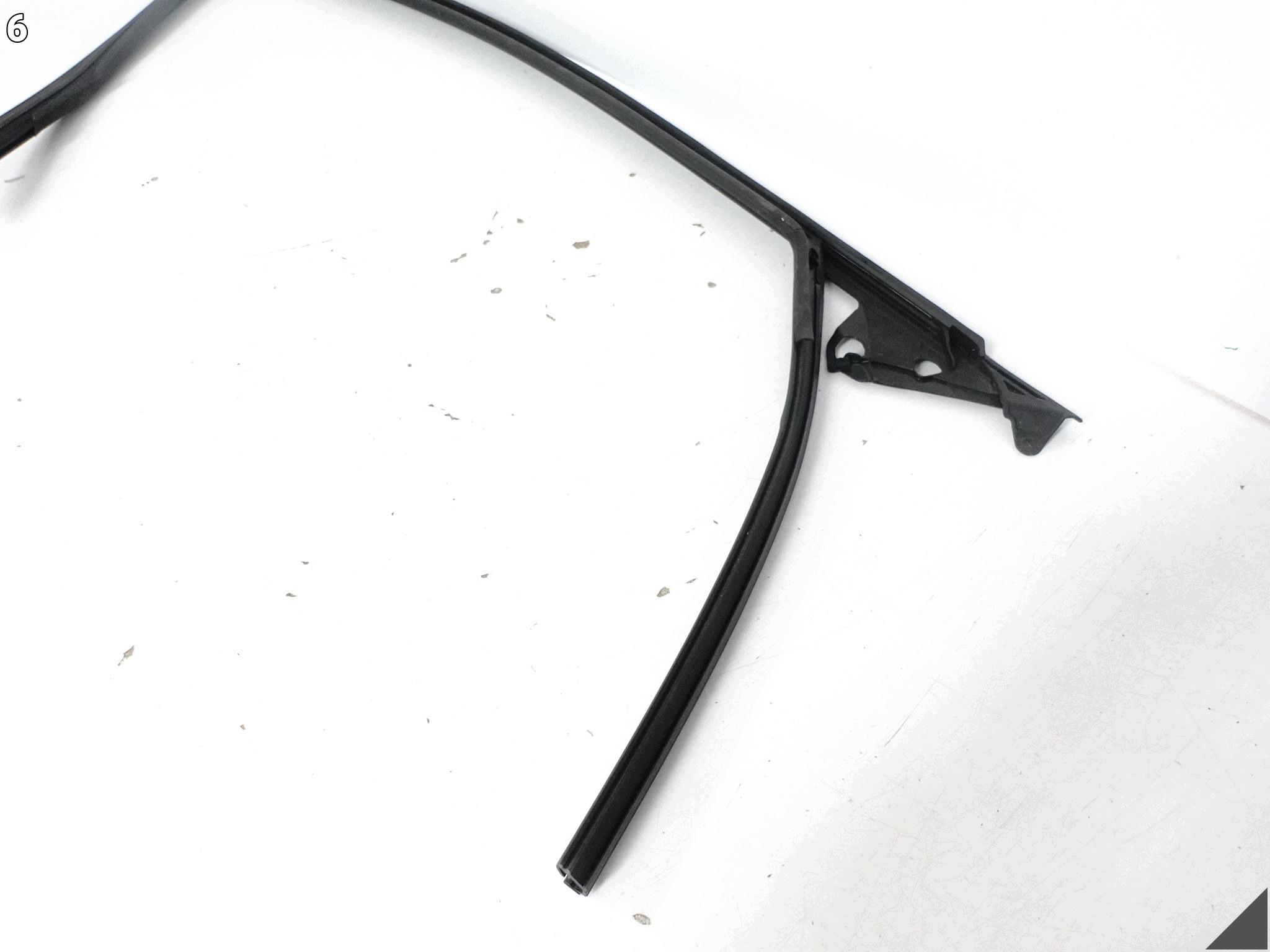 MAZDA CX-60 22- gasket windows frame cover door left front C0HG-Z04