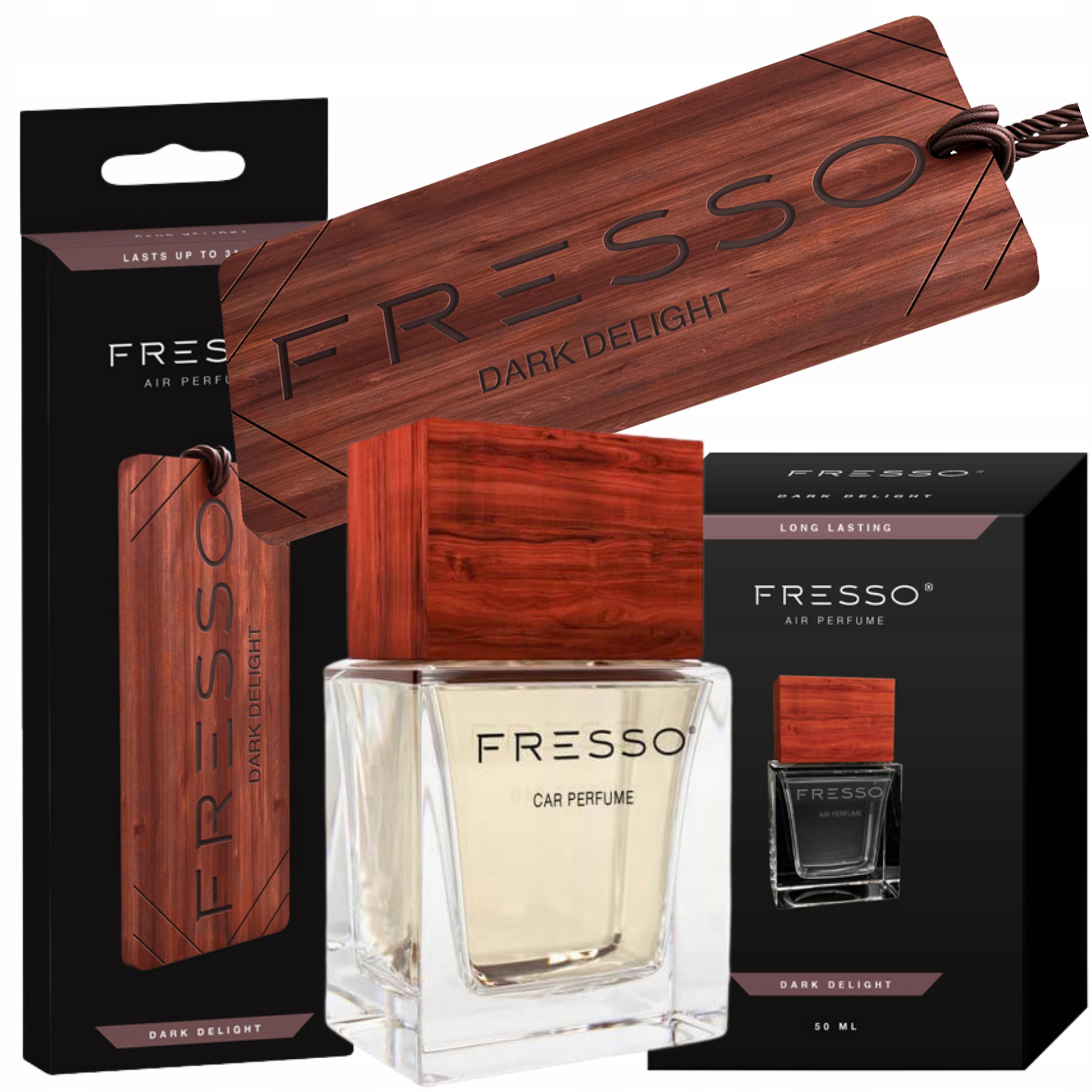 

Fresso Dark Delight perfum samochodowy zawieszka