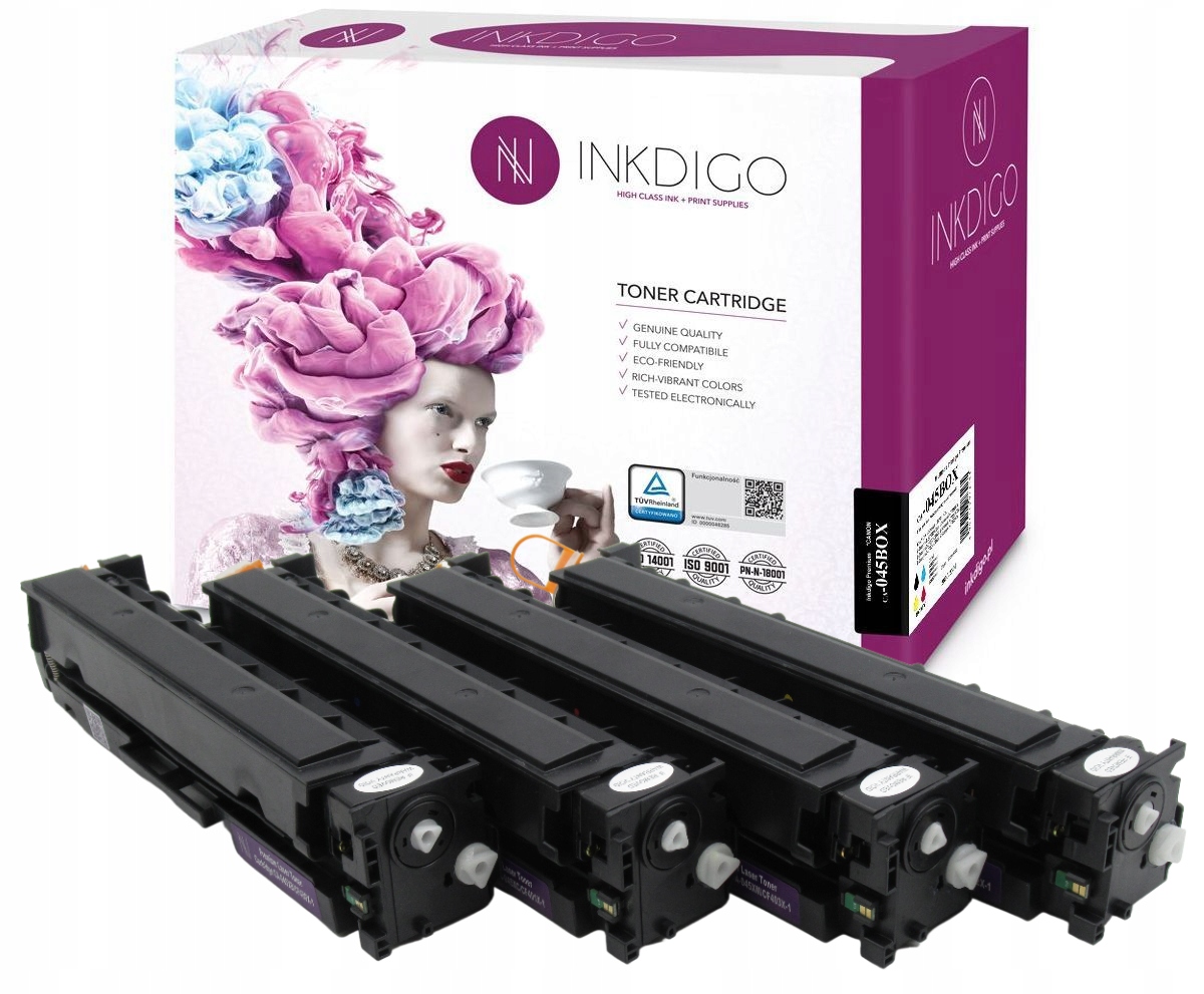 

4x Toner Do Drukarki Canon MF635CX LBP613CDW MF635