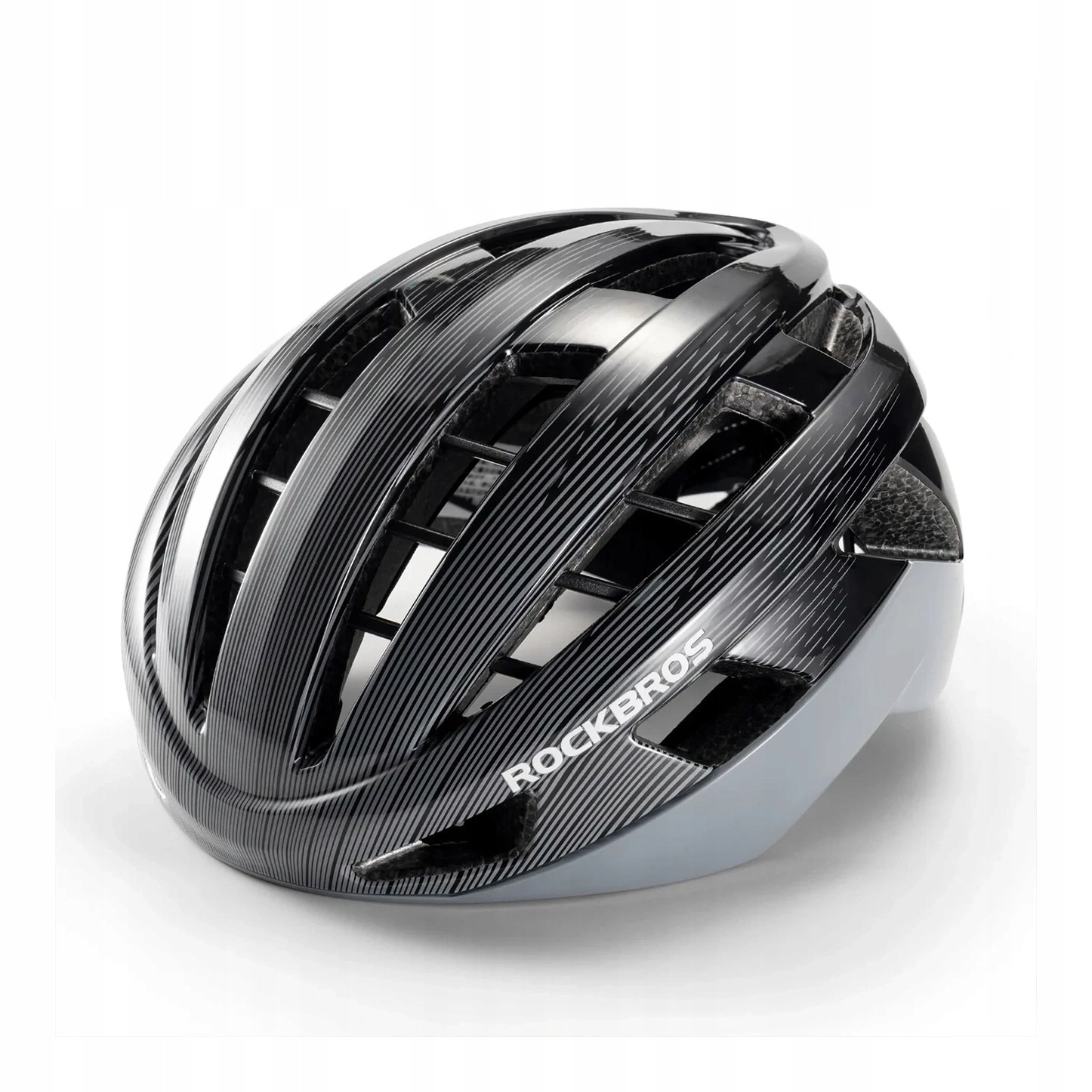 Kask rowerowy Rockbros LK-11 czarny 58-62 cm