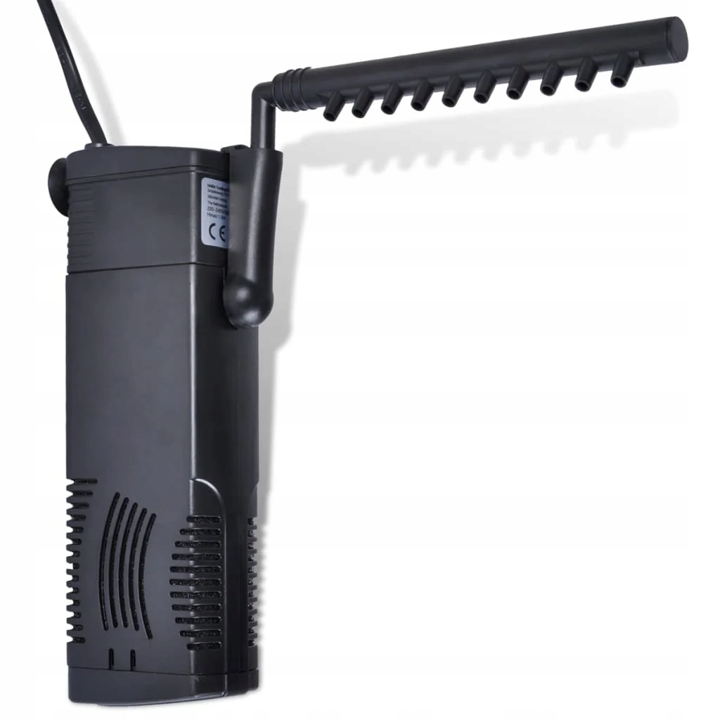 Levně Akvarijní filtrační čerpadlo s aktivním uhlím a roztřikovačem, 600 l/h