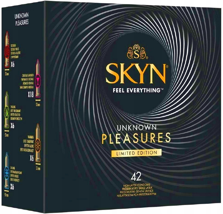 

Skyn Prezerwatywy Unknown Intense Feel mix 42 szt.