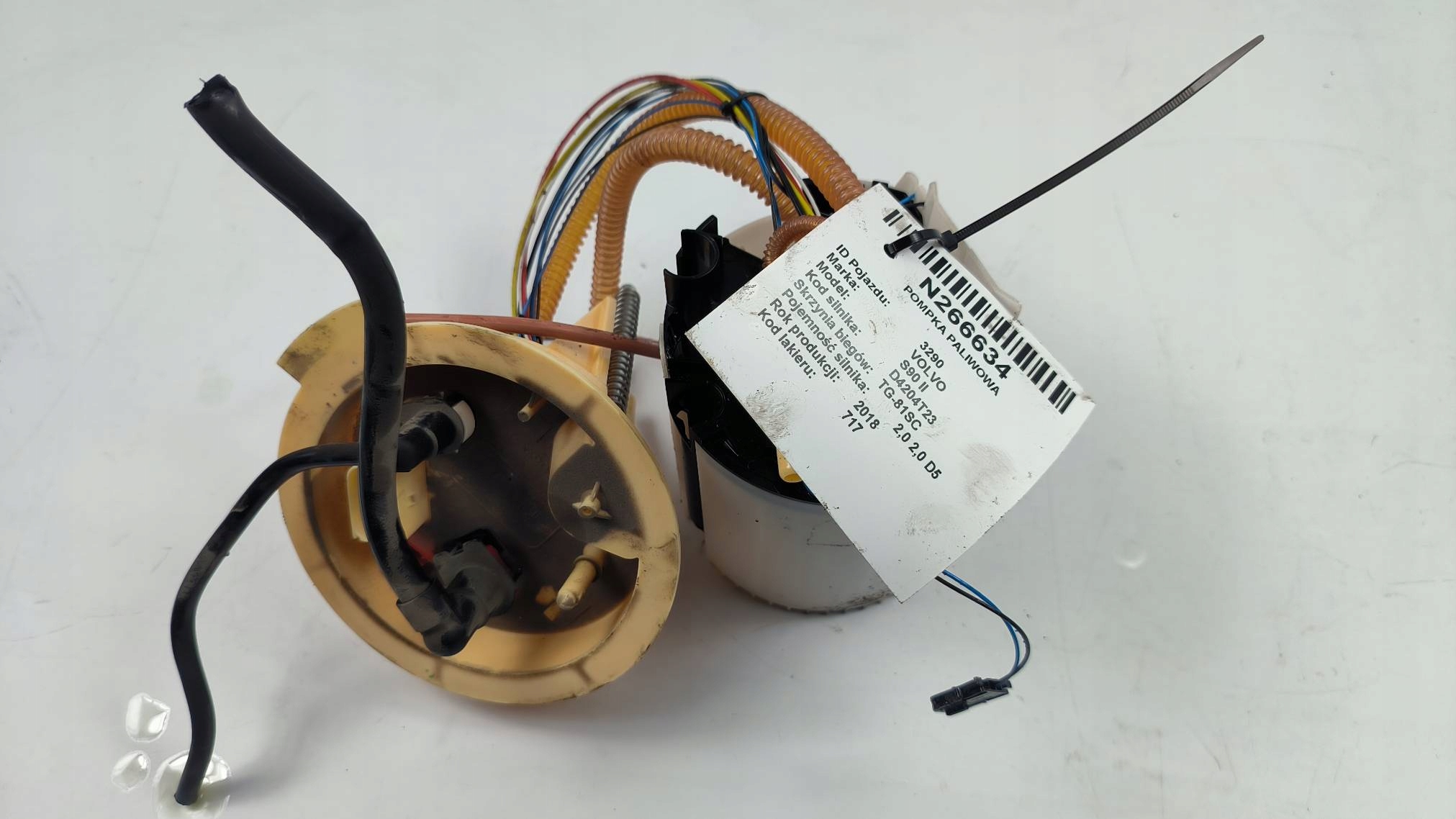 pump fuel 31355908 VOLVO S90 II