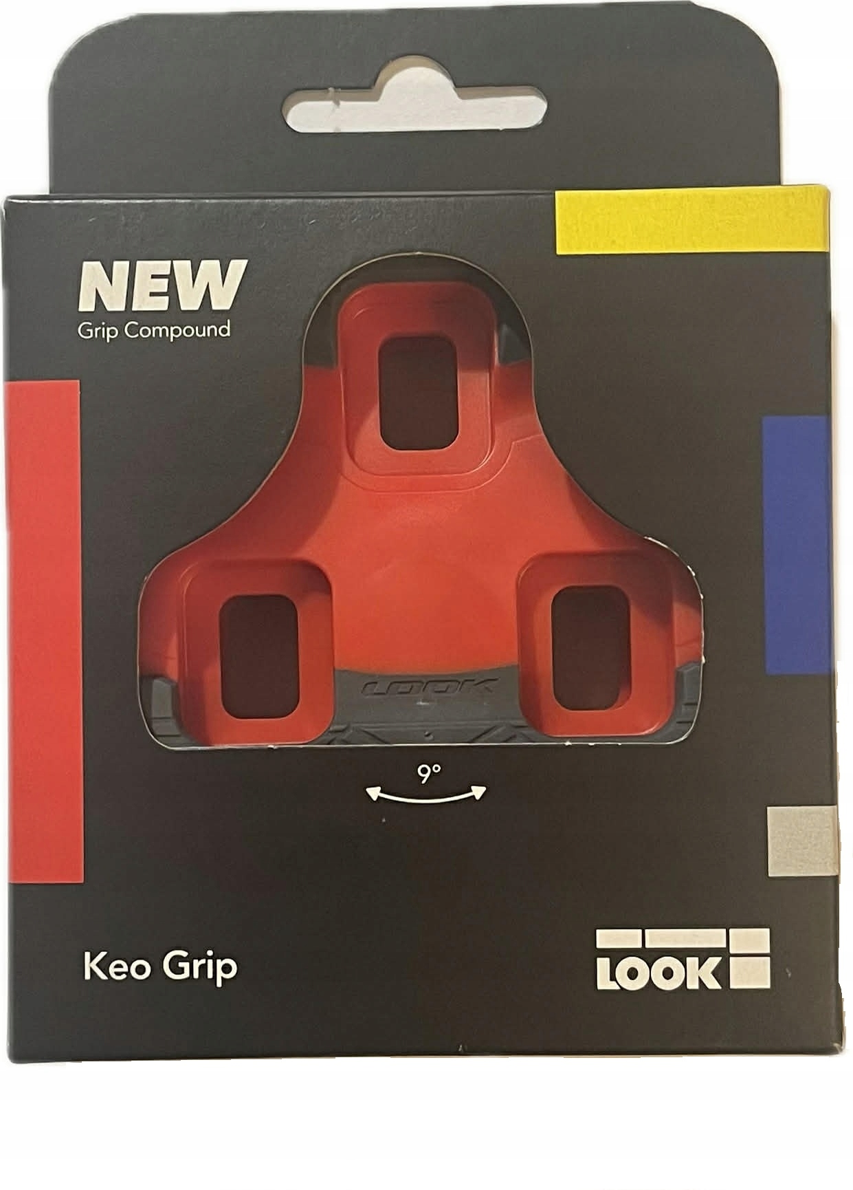 Bloki LOOK Keo Grip do pedałów czerwone 9 stopni NEW MODEL