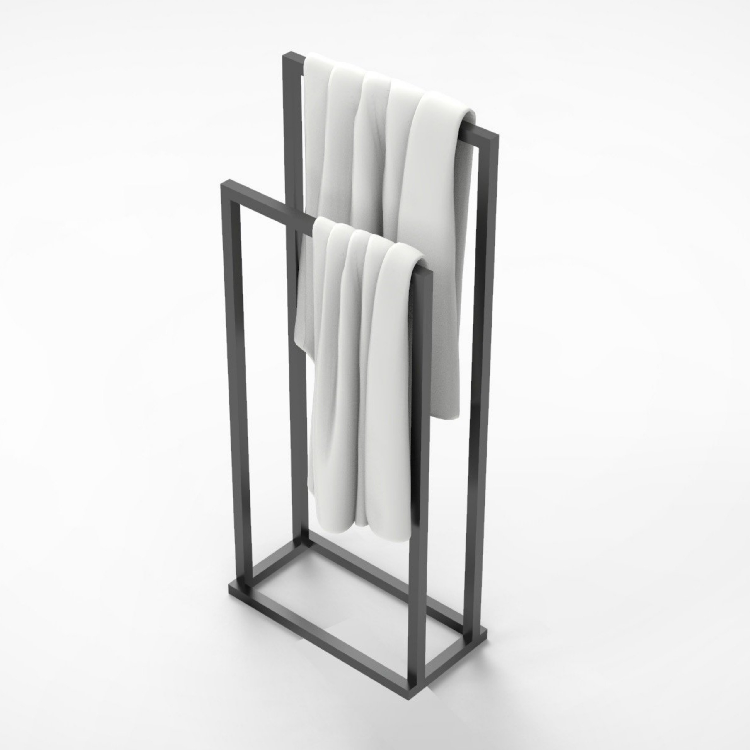 Wieszak na ręczniki ŁAZIENKOWY v3 stojak LOFT