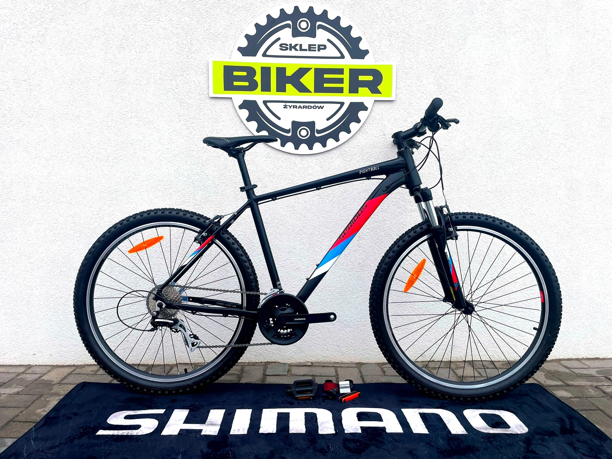 Lekki Rower Mtb Serious Eightball 27,5 L Shimano Acera 3x8 Sr Suntour