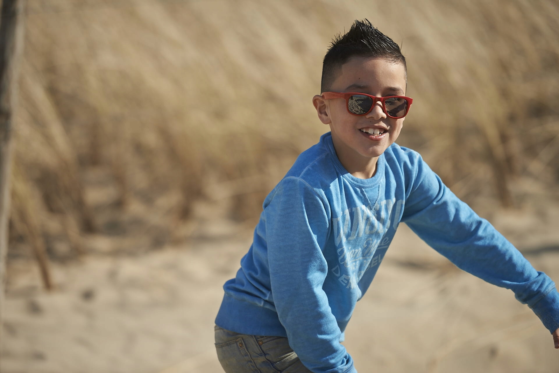 Okulary Przeciwsłoneczne Dziecięce Real Shades Surf - Steel Blue Matt 8+ Kod producenta 7SURSTE